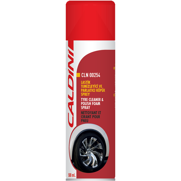 CALDINI TYRE CLEANER AND POLISH FOAM